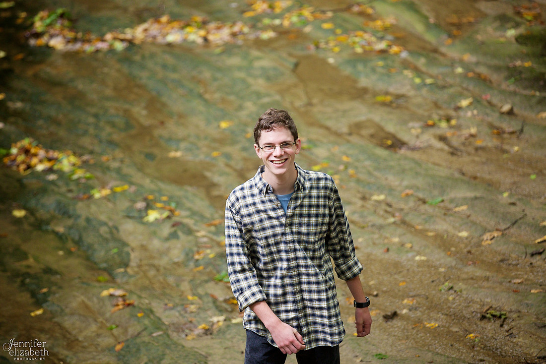 Joel's Senior Session in Chagrin Falls, Ohio