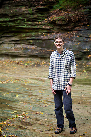 Joel's Senior Session in Chagrin Falls, Ohio
