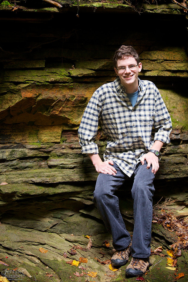 Joel's Senior Session in Chagrin Falls, Ohio