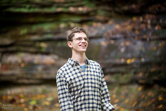 Joel's Senior Session in Chagrin Falls, Ohio