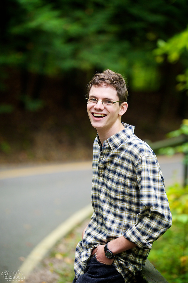 Joel's Senior Session in Chagrin Falls, Ohio