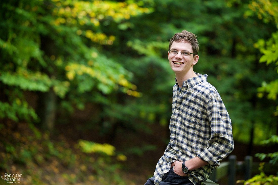 Joel's Senior Session in Chagrin Falls, Ohio