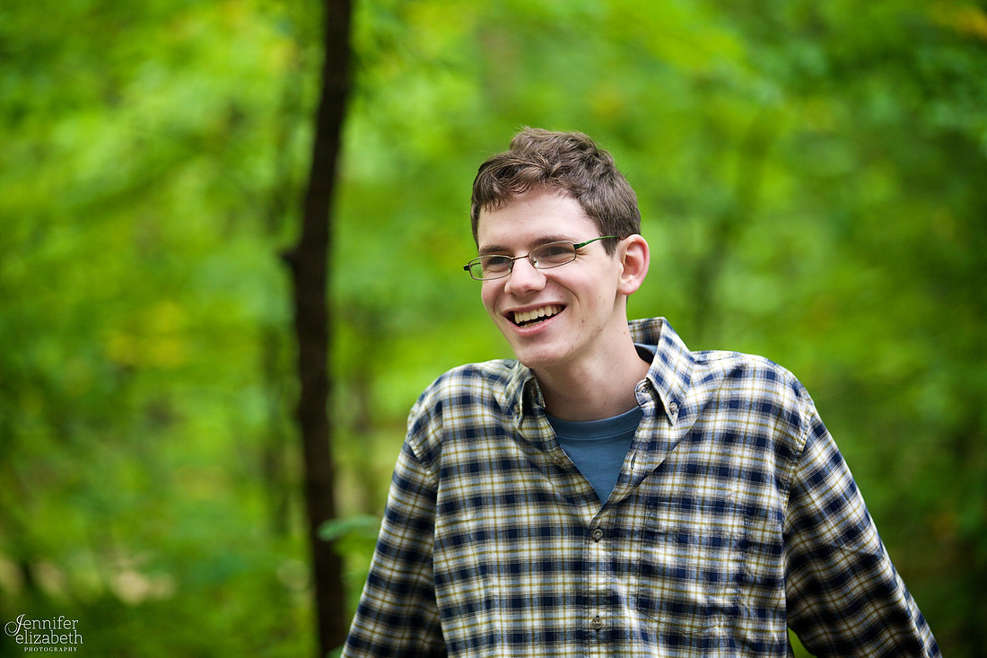 Joel's Senior Session in Chagrin Falls, Ohio