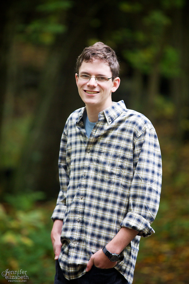 Joel's Senior Session in Chagrin Falls, Ohio