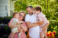 The S Family: Backyard Portrait Session in Lyndhurst