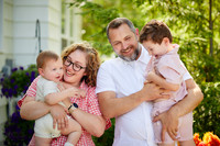 The S Family: Backyard Portrait Session in Lyndhurst