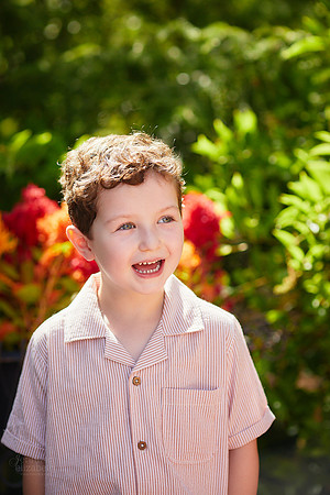 The S Family: Backyard Portrait Session in Lyndhurst
