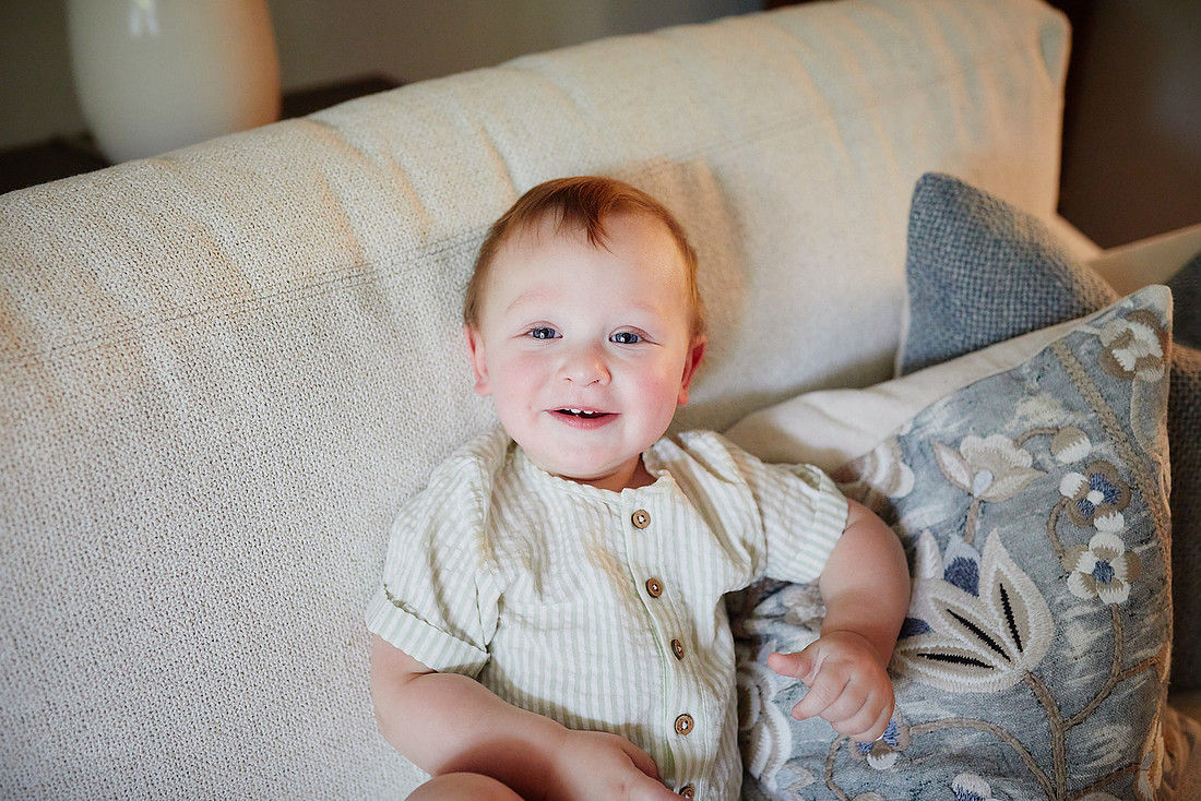 The S Family: Backyard Portrait Session in Lyndhurst
