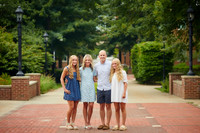 The M Family: Portrait Session at Hiram College