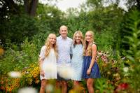 The M Family: Portrait Session at Hiram College