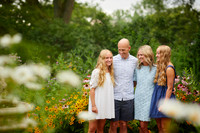 The M Family: Portrait Session at Hiram College