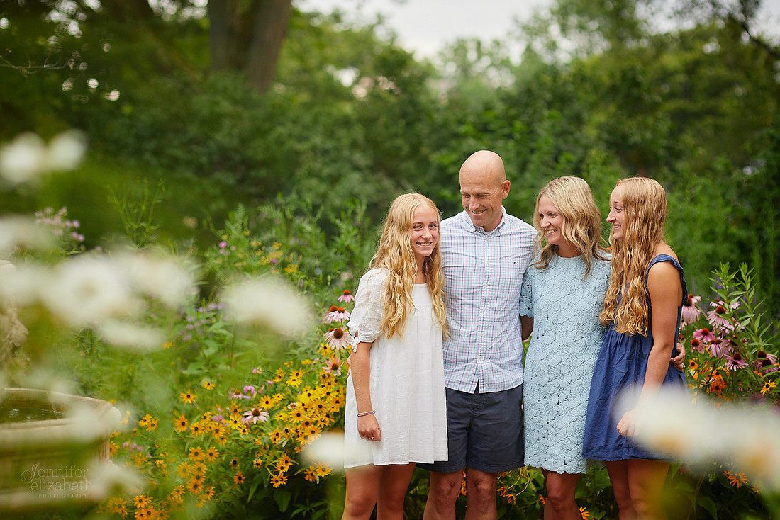 The M Family: Portrait Session at Hiram College