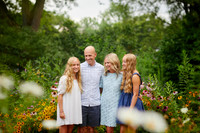 The M Family: Portrait Session at Hiram College
