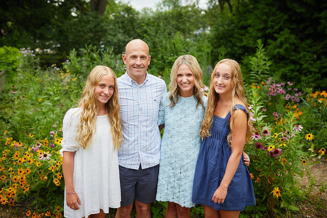 The M Family: Portrait Session at Hiram College
