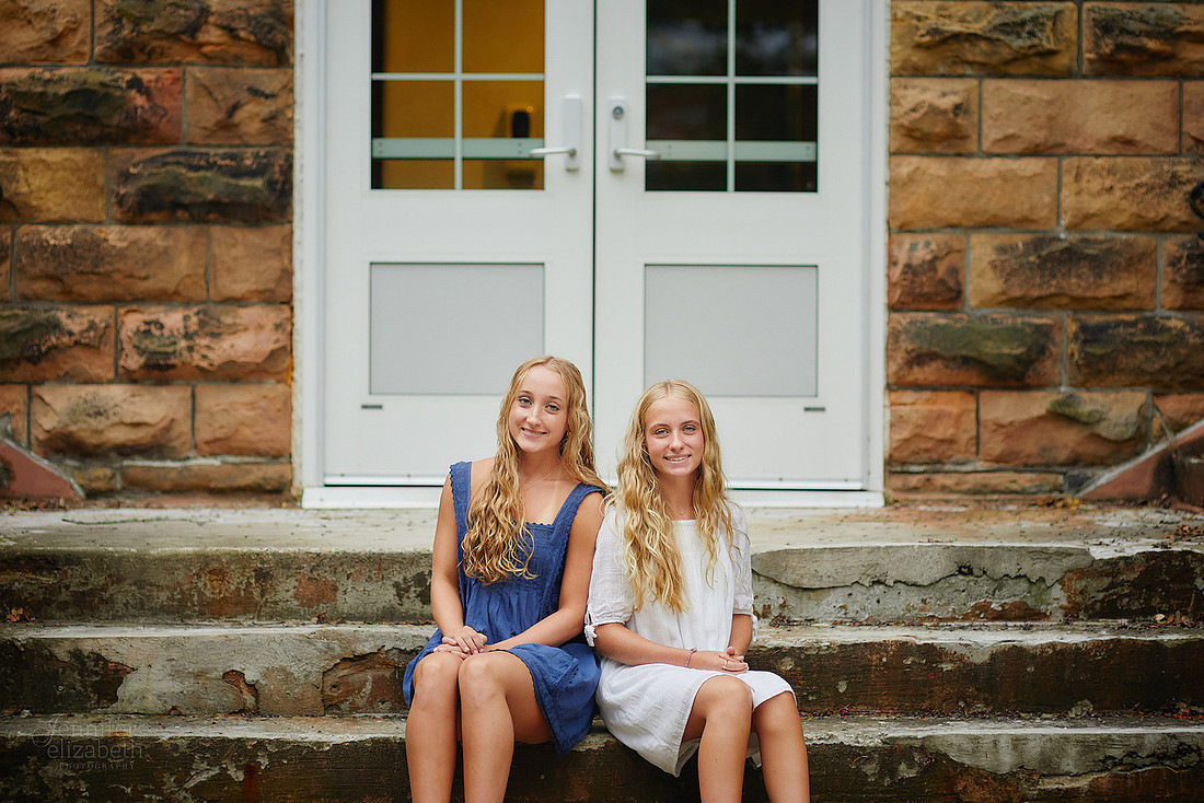 The M Family: Portrait Session at Hiram College
