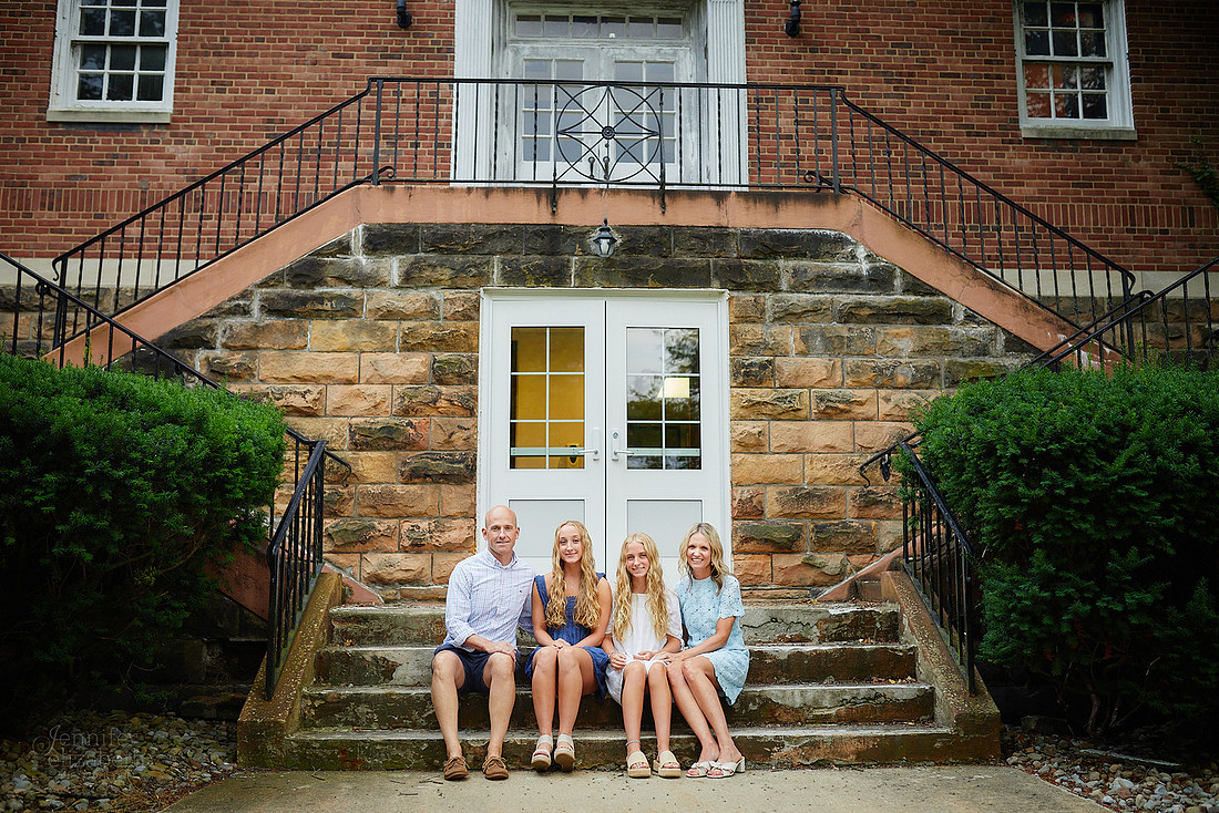 The M Family: Portrait Session at Hiram College