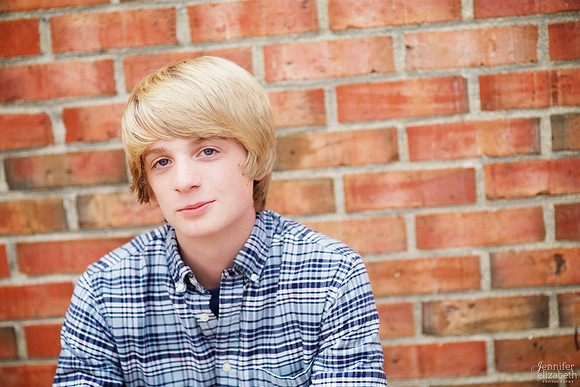 Sam: Senior Portrait Session in Worthington, Ohio