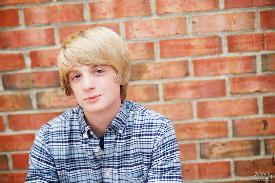 Sam: Senior Portrait Session in Worthington, Ohio