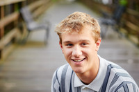Luke: Senior Session in Gates Mills