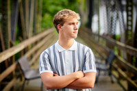 Luke: Senior Session in Gates Mills