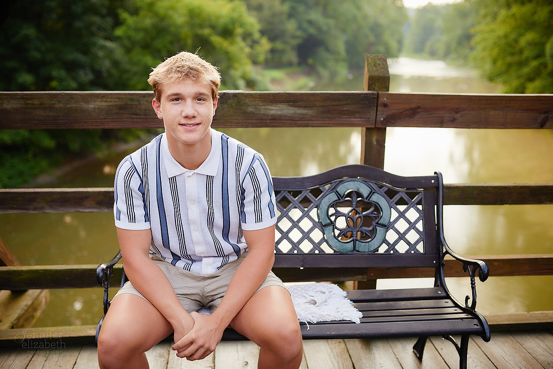 Luke: Senior Session in Gates Mills