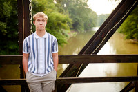 Luke: Senior Session in Gates Mills