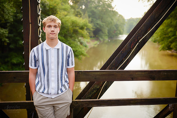 Luke: Senior Session in Gates Mills