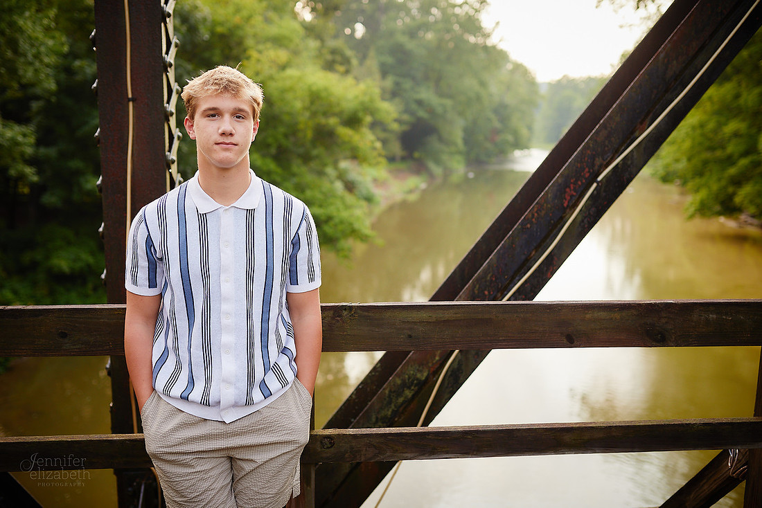 Luke: Senior Session in Gates Mills