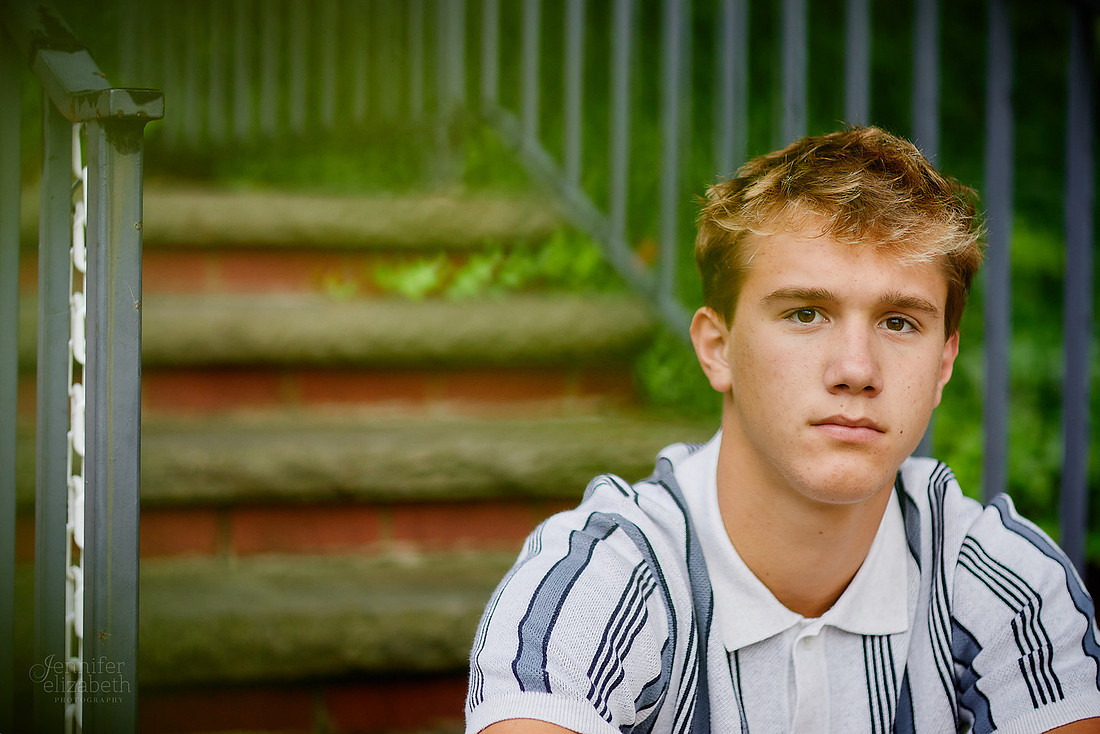Luke: Senior Session in Gates Mills