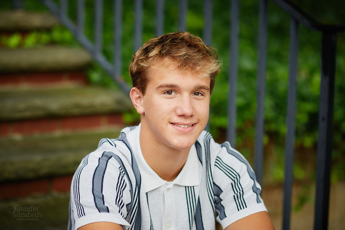 Luke: Senior Session in Gates Mills