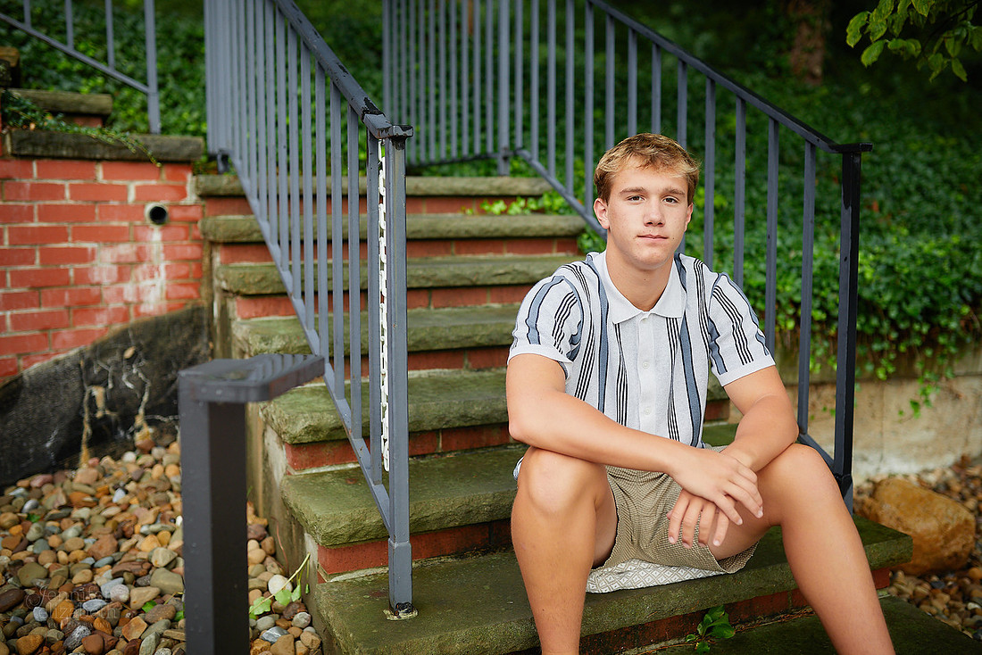 Luke: Senior Session in Gates Mills