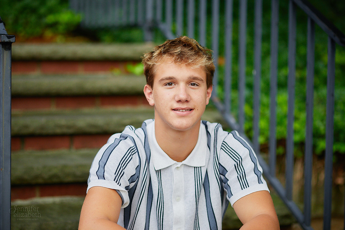 Luke: Senior Session in Gates Mills