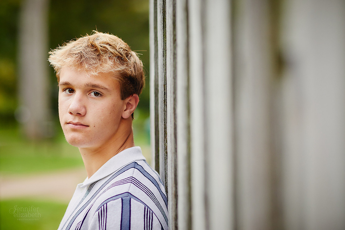 Luke: Senior Session in Gates Mills