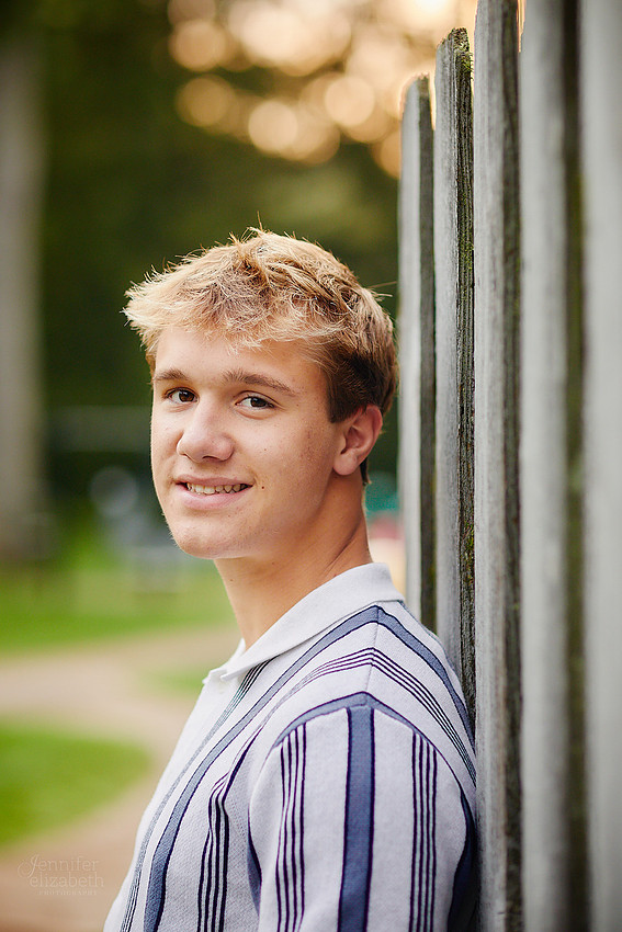 Luke: Senior Session in Gates Mills