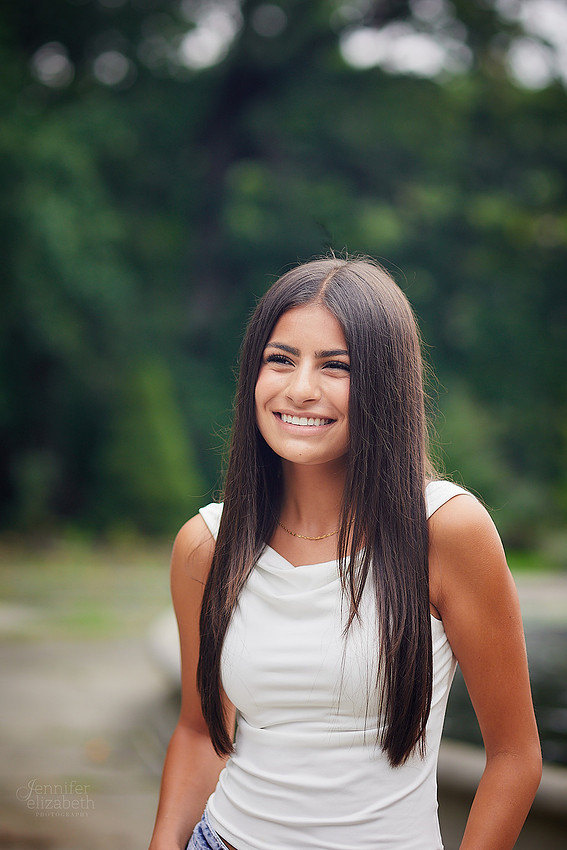 Anya: Senior Session in the Cleveland Cultural Gardens