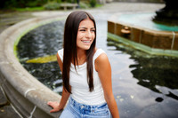 Anya: Senior Session in the Cleveland Cultural Gardens