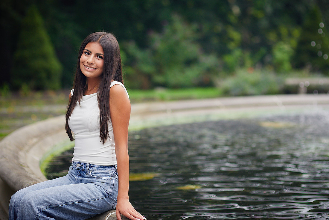 Anya: Senior Session in the Cleveland Cultural Gardens