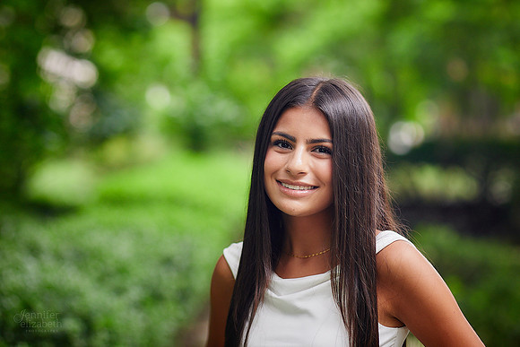 Anya: Senior Session in the Cleveland Cultural Gardens