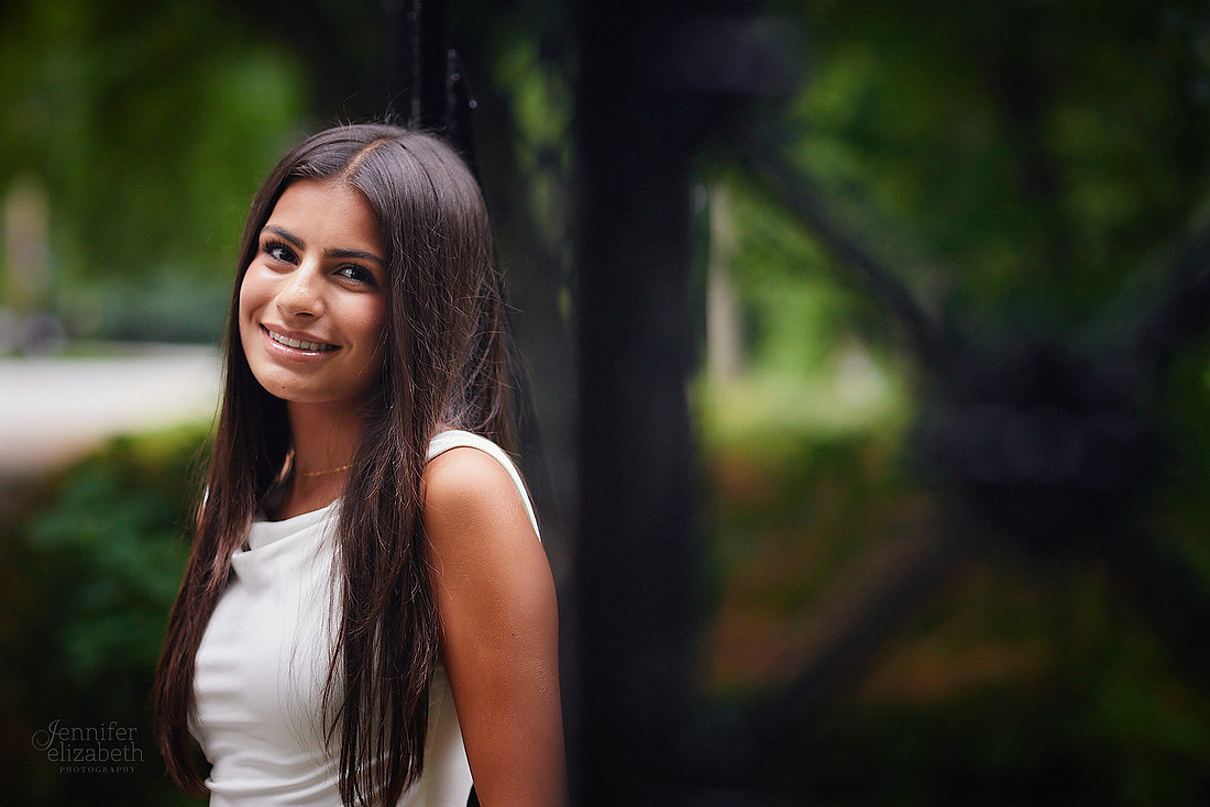 Anya: Senior Session in the Cleveland Cultural Gardens