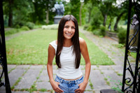 Anya: Senior Session in the Cleveland Cultural Gardens