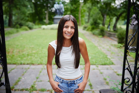 Anya: Senior Session in the Cleveland Cultural Gardens