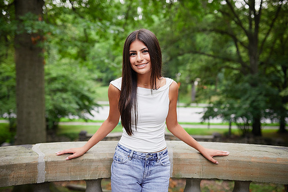 Anya: Senior Session in the Cleveland Cultural Gardens