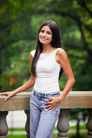 Anya: Senior Session in the Cleveland Cultural Gardens
