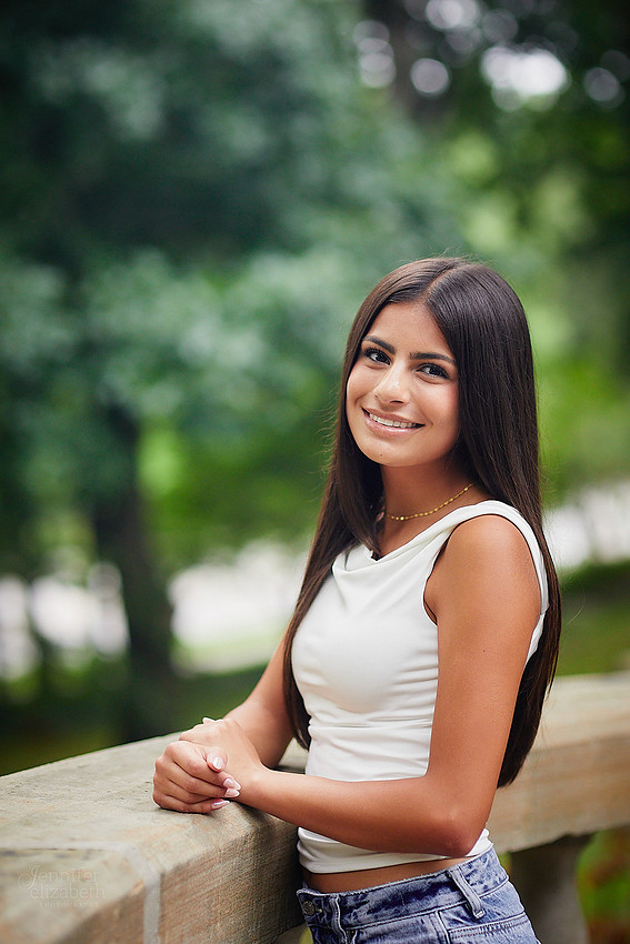 Anya: Senior Session in the Cleveland Cultural Gardens