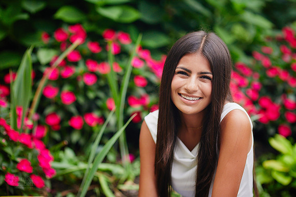 Anya: Senior Session in the Cleveland Cultural Gardens