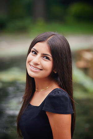 Anya: Senior Session in the Cleveland Cultural Gardens