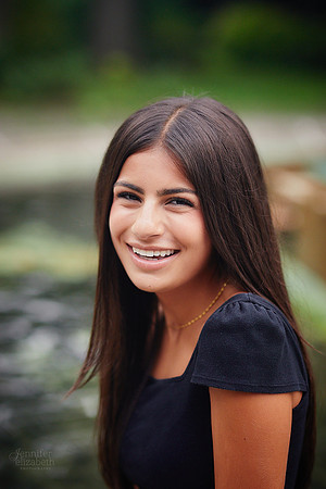 Anya: Senior Session in the Cleveland Cultural Gardens