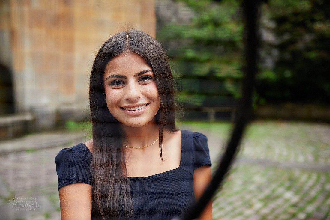 Anya: Senior Session in the Cleveland Cultural Gardens