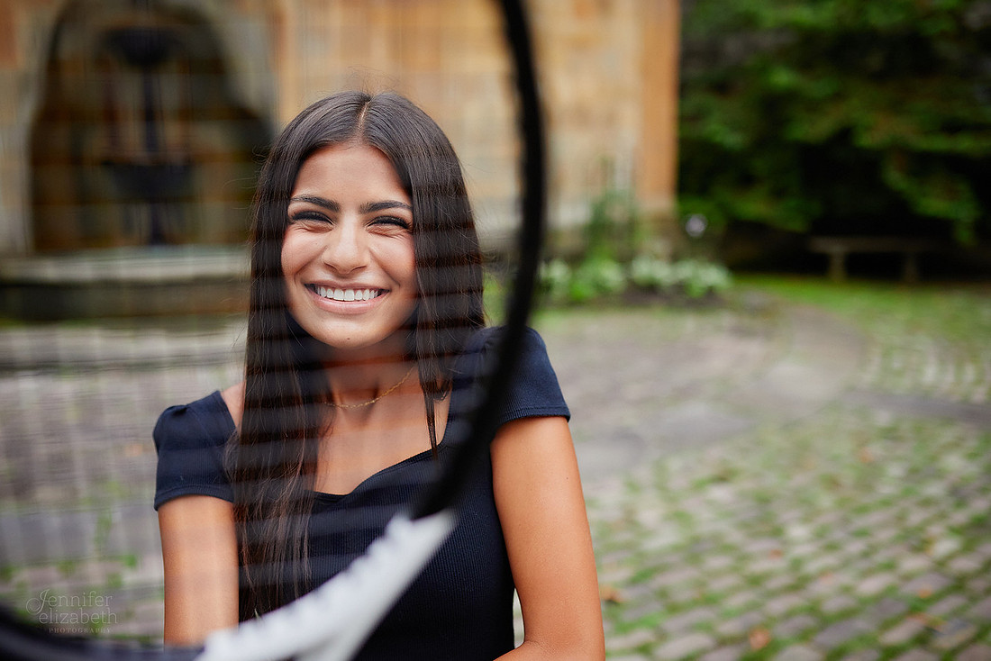 Anya: Senior Session in the Cleveland Cultural Gardens