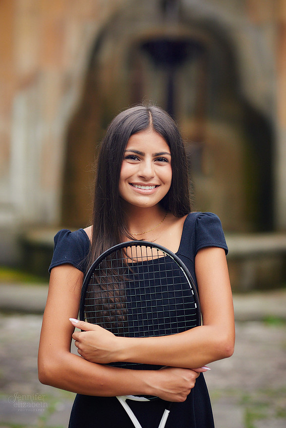 Anya: Senior Session in the Cleveland Cultural Gardens